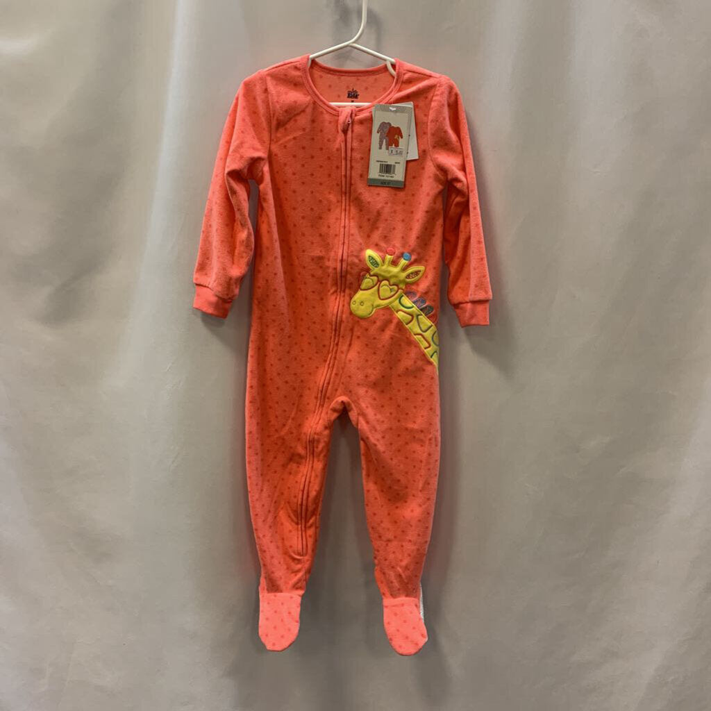 Sleeper: Fleece Footed Giraffe