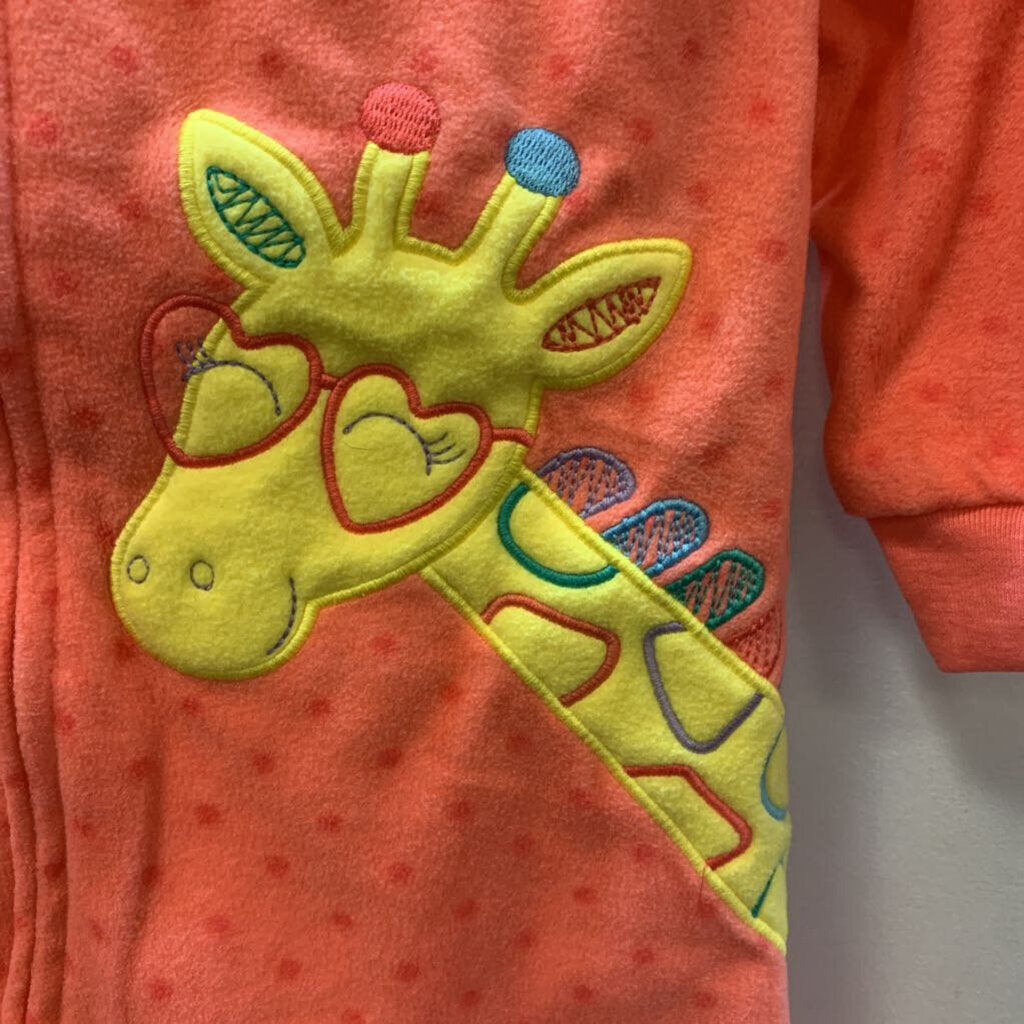 Sleeper: Fleece Footed Giraffe