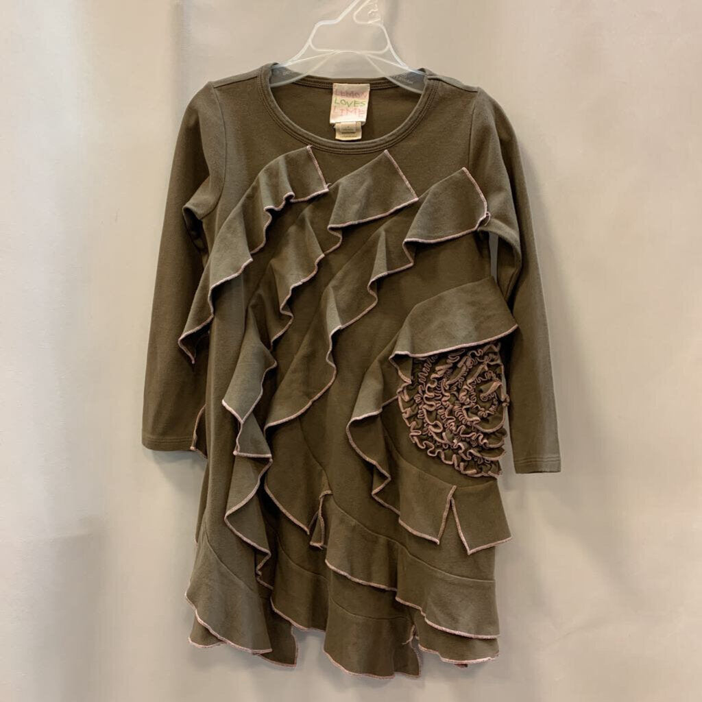 Dress: Ruffled Rose