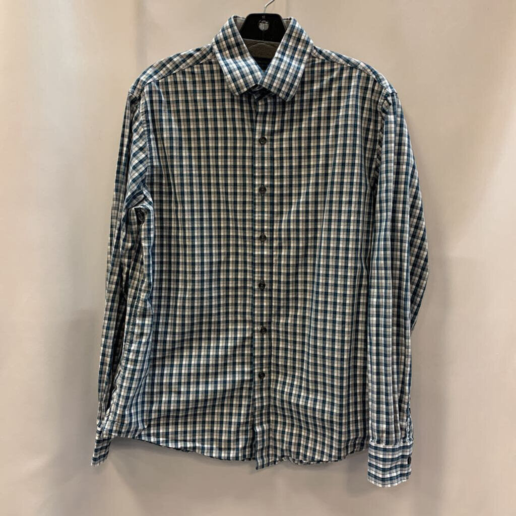 Shirt: Long Sleeve Plaid Button Up