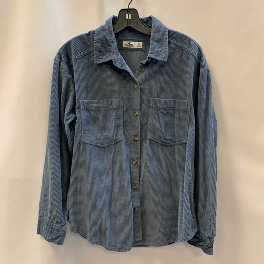 Shirt: Corduroy Collared Button-Up
