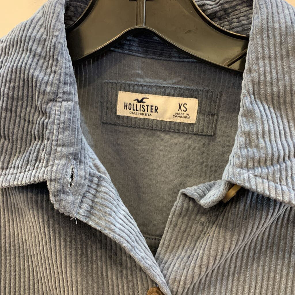 Shirt: Corduroy Collared Button-Up