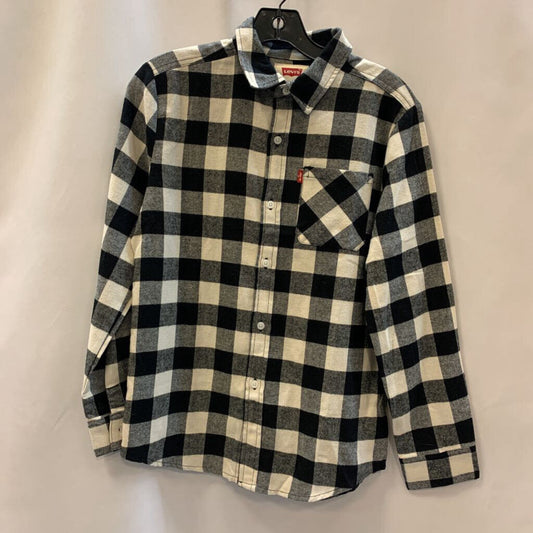 Shirt: Long Sleeve Checkered Flannel