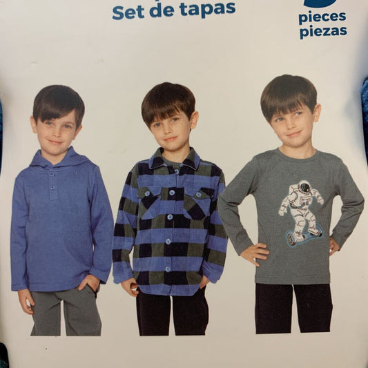 3 piece long sleeve shirts