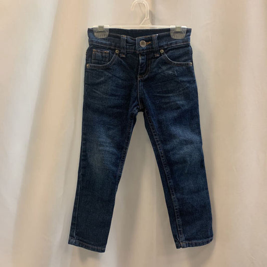 Pants: Faded Pocket Skinny Jean