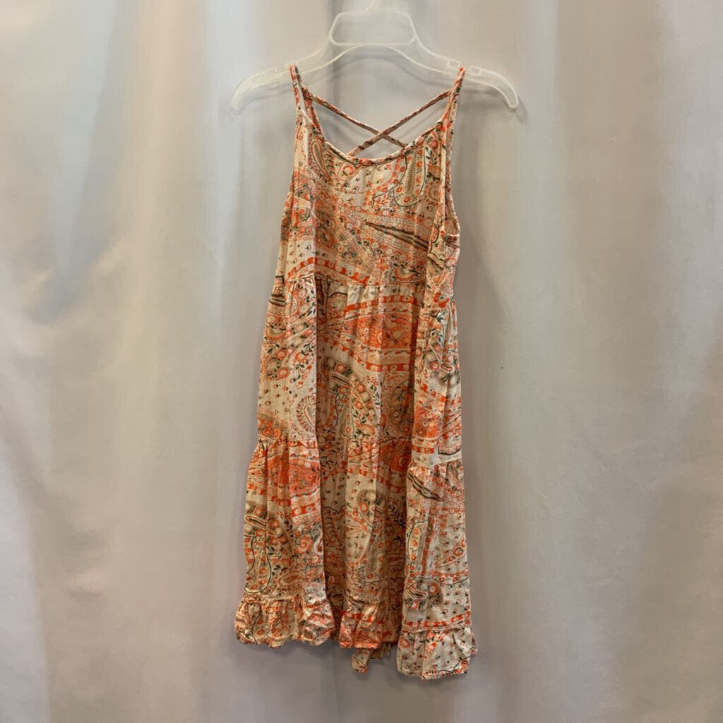 Dress: Sleeveless Paisley