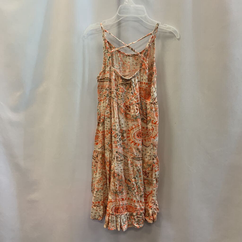 Dress: Sleeveless Paisley