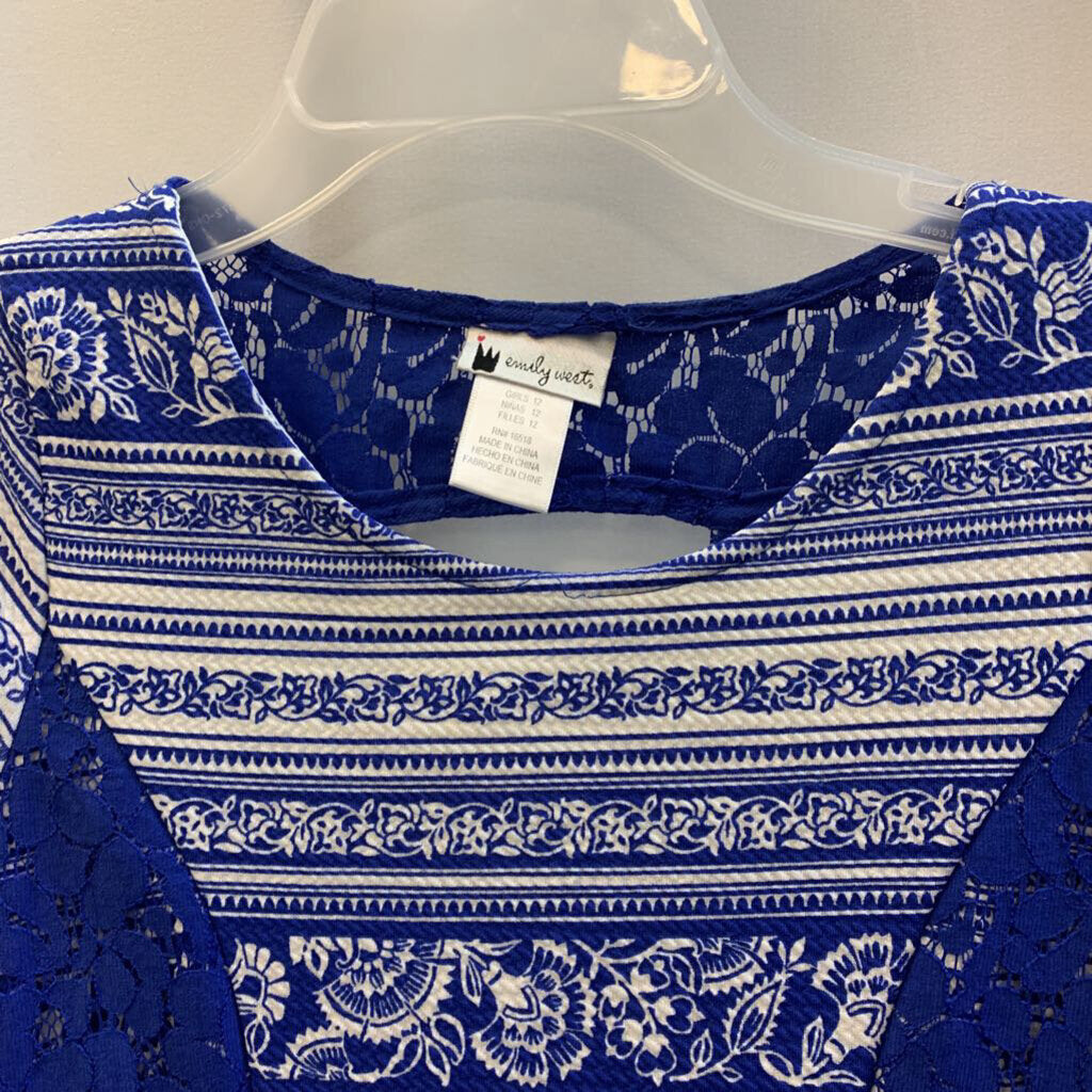 Dress: Short Sleeve A Line Lace
