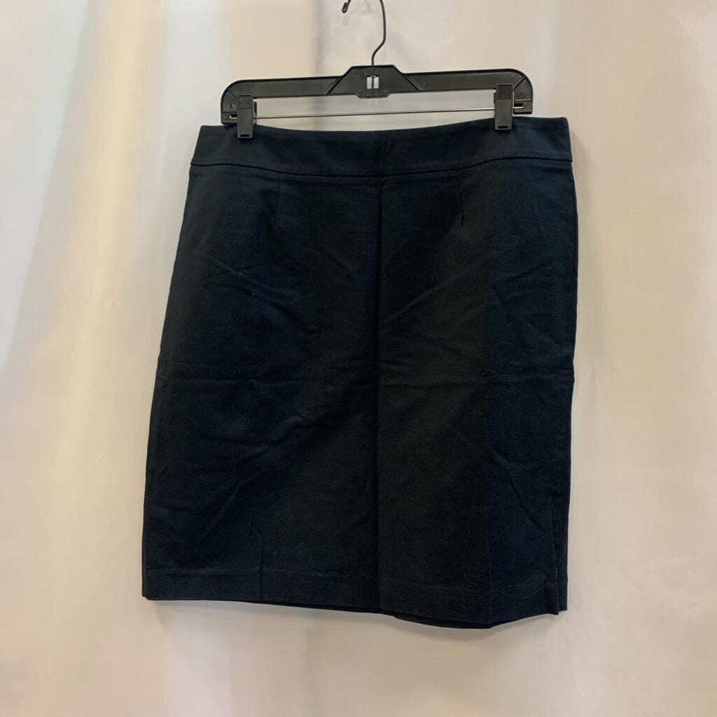 Skirt: Basic A Line Zip Back