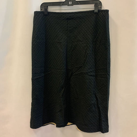 Skirt: A Line Woven Tan Lining