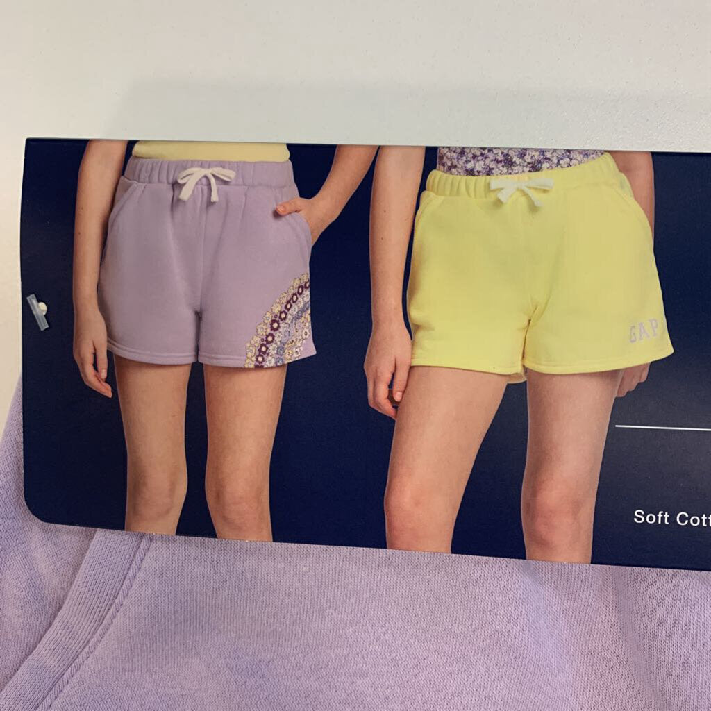 Shorts: 2 Pk Sweat fabric with pockets