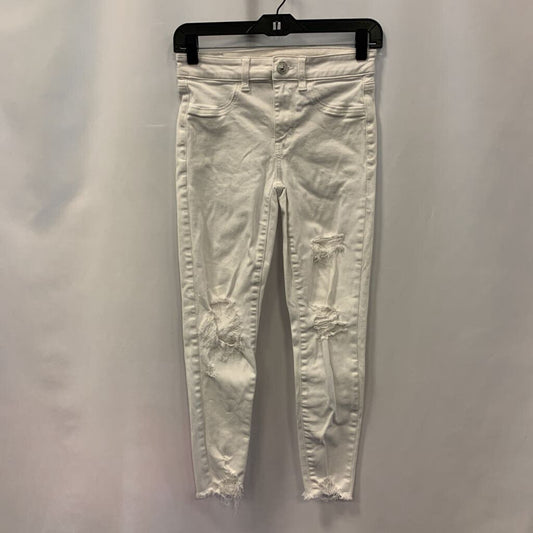 Pants: Destroyed Knee Jeans