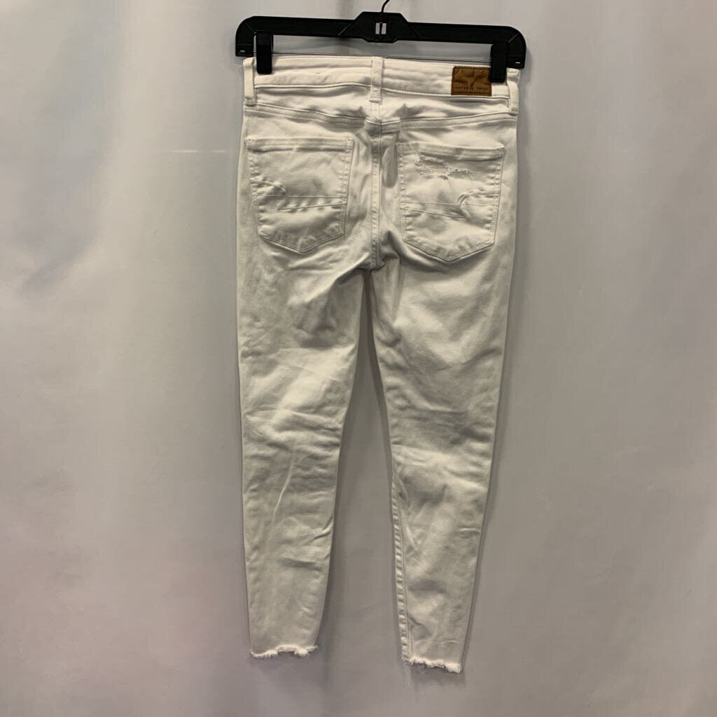 Pants: Destroyed Knee Jeans