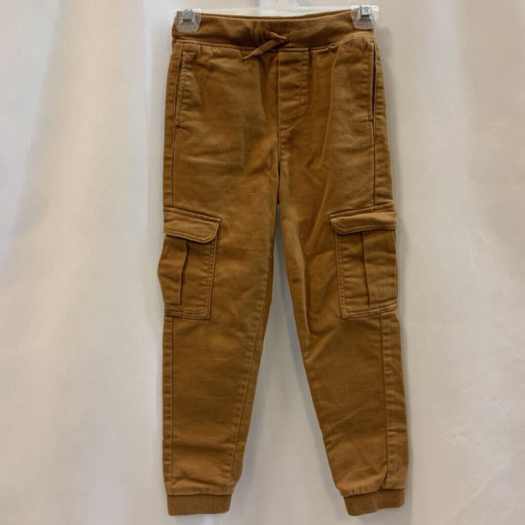 Pants: Cargo Khaki Joggers