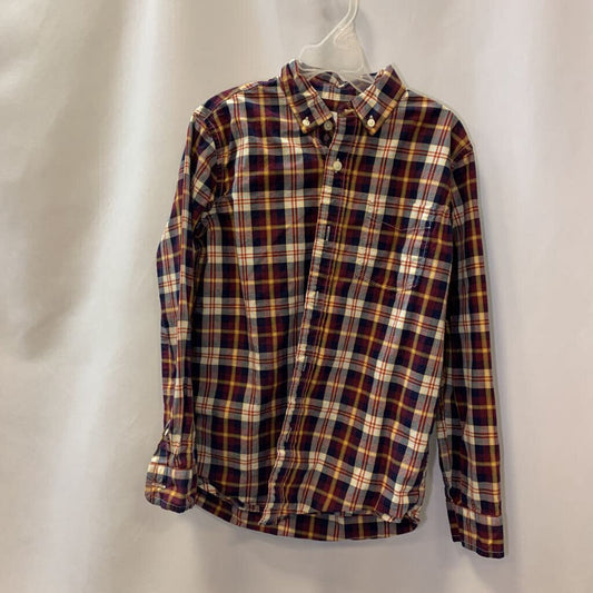 Shirt: Long Sleeve Plaid Button Up