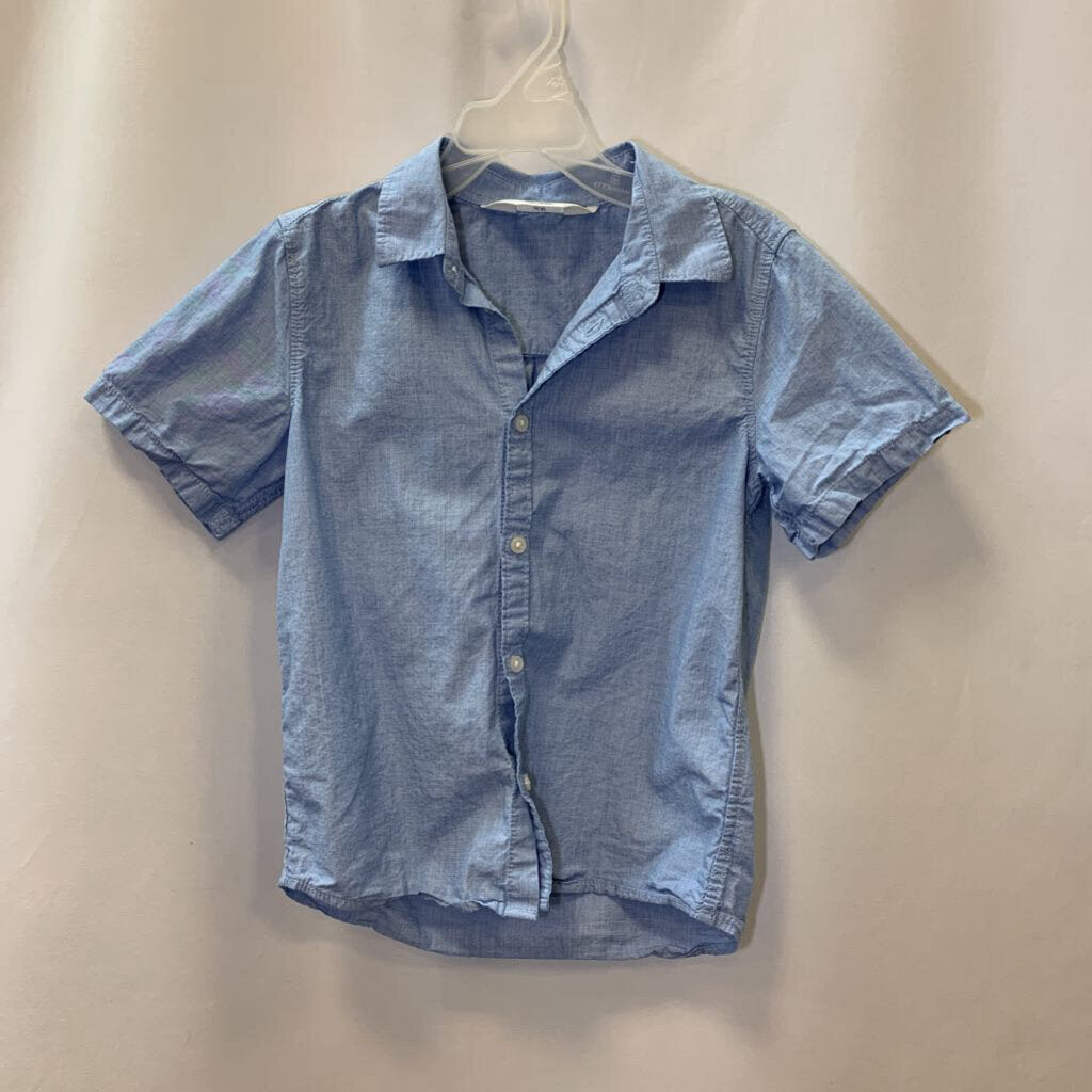 Shirt: Short Sleeve Chambray Collared