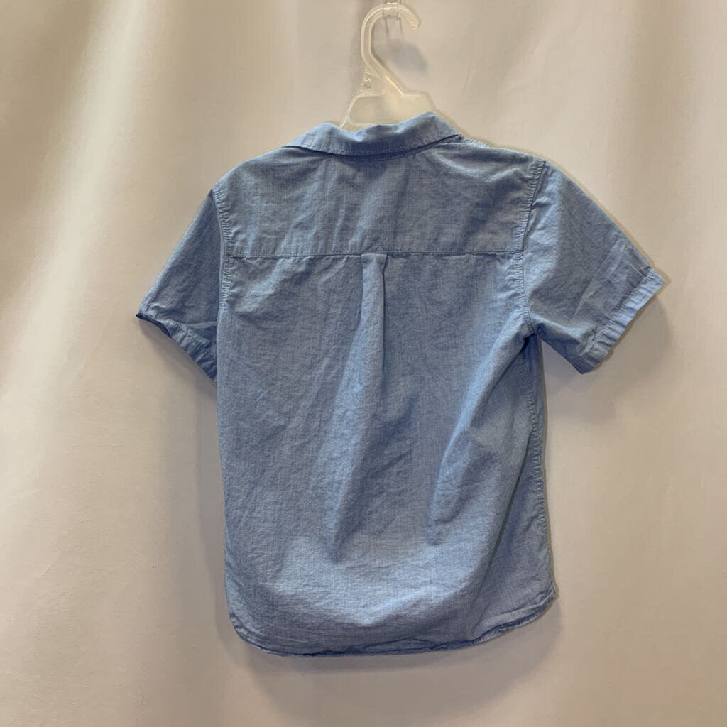 Shirt: Short Sleeve Chambray Collared