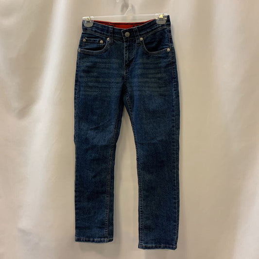 Pants: Stretchy Waist Straight Jeans