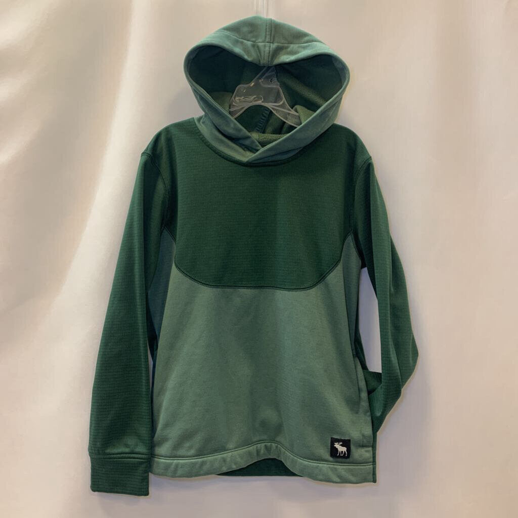 Hoodie: Long Sleeve Block with Small Logo