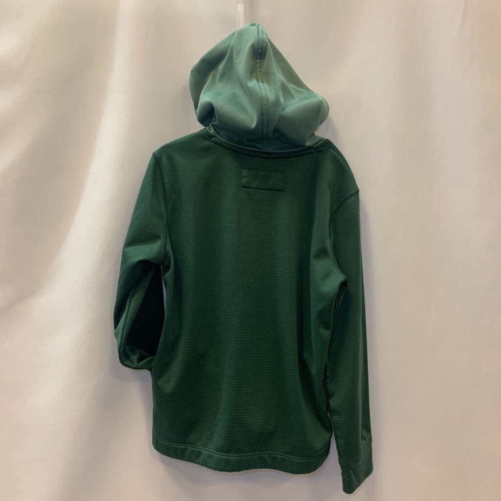 Hoodie: Long Sleeve Block with Small Logo