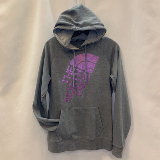 Sweatshirt: Hooded with Purple Writing