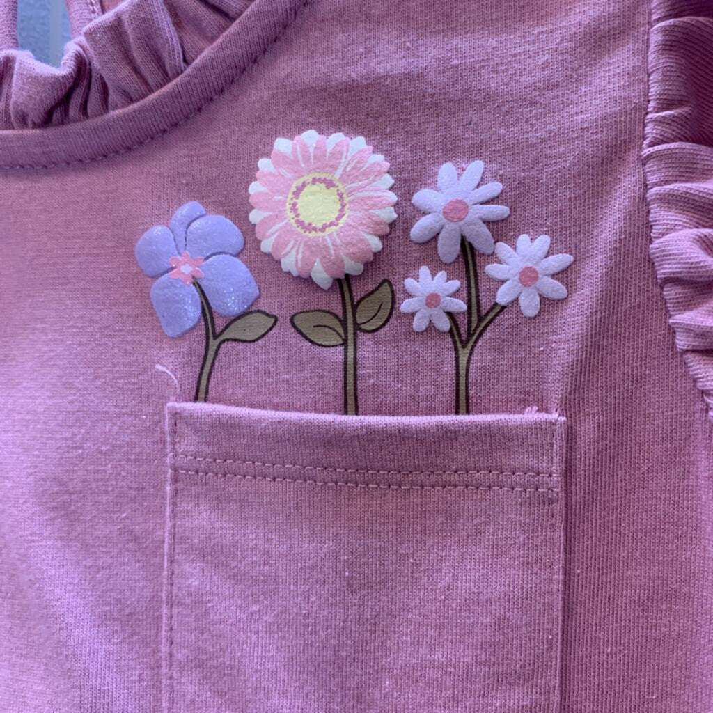 4 piece floral Girls Set