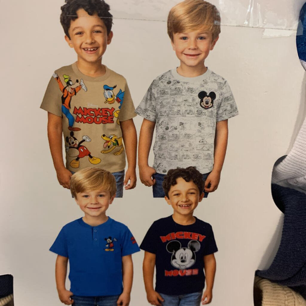 4 Pack Character Tee's