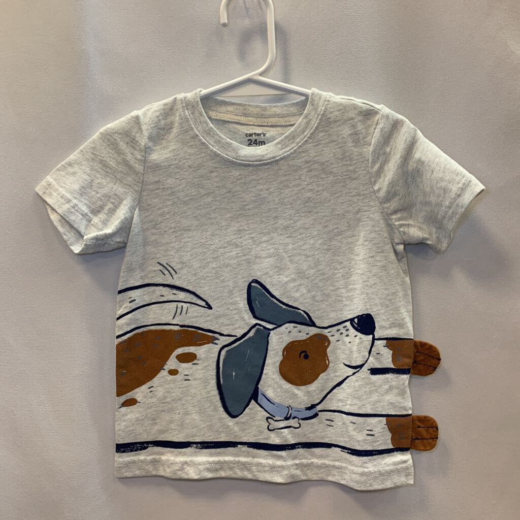 Shirt: Short Sleeve Dog Paws