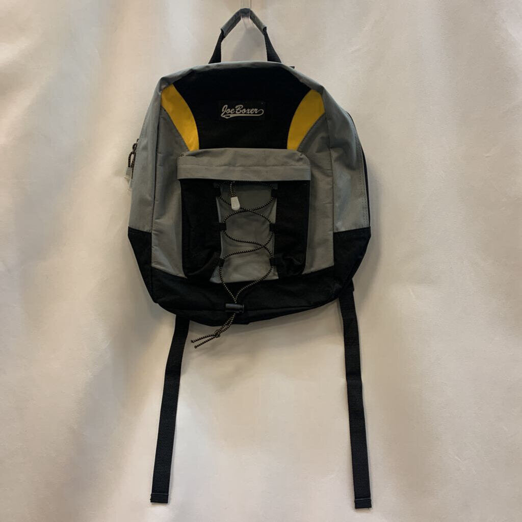 Bag: Backpack Black/Yellow/Grey
