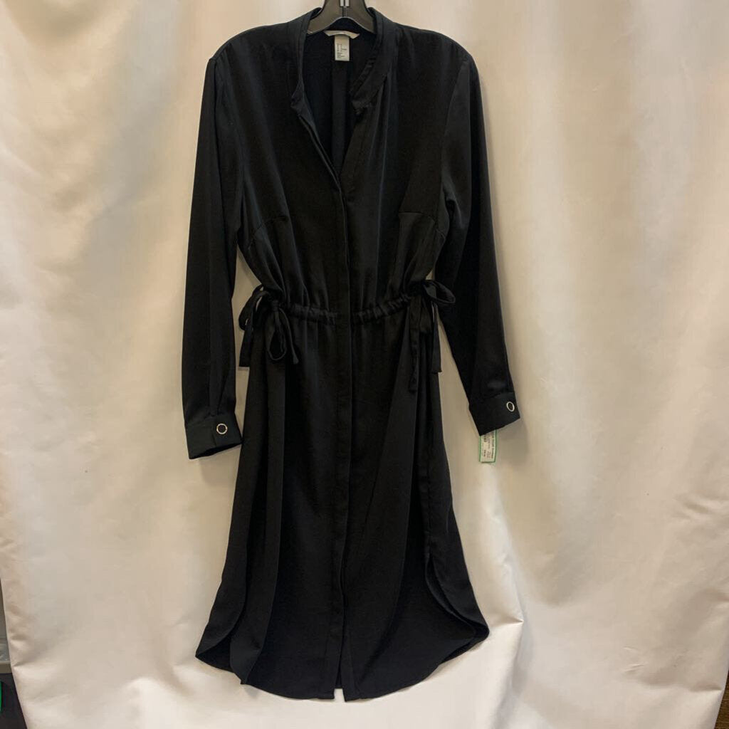 Dress: Button Down Waist Ties