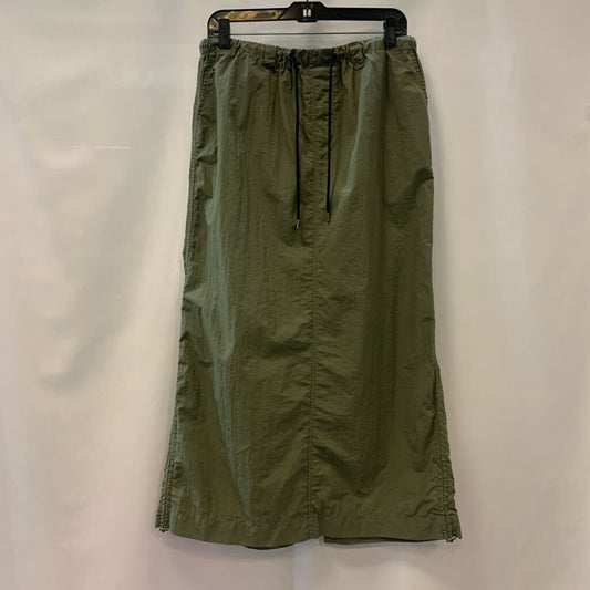 Skirt: Long Cargo Adjustable Waist