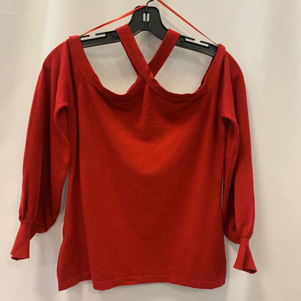 Sweater: Long Sleeve Halter Neck Bling
