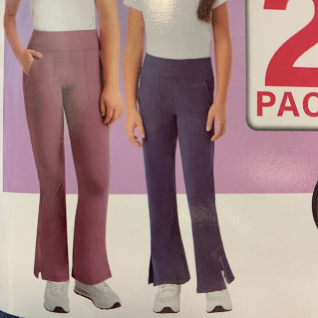 2 Pack Youth Flare Leggings