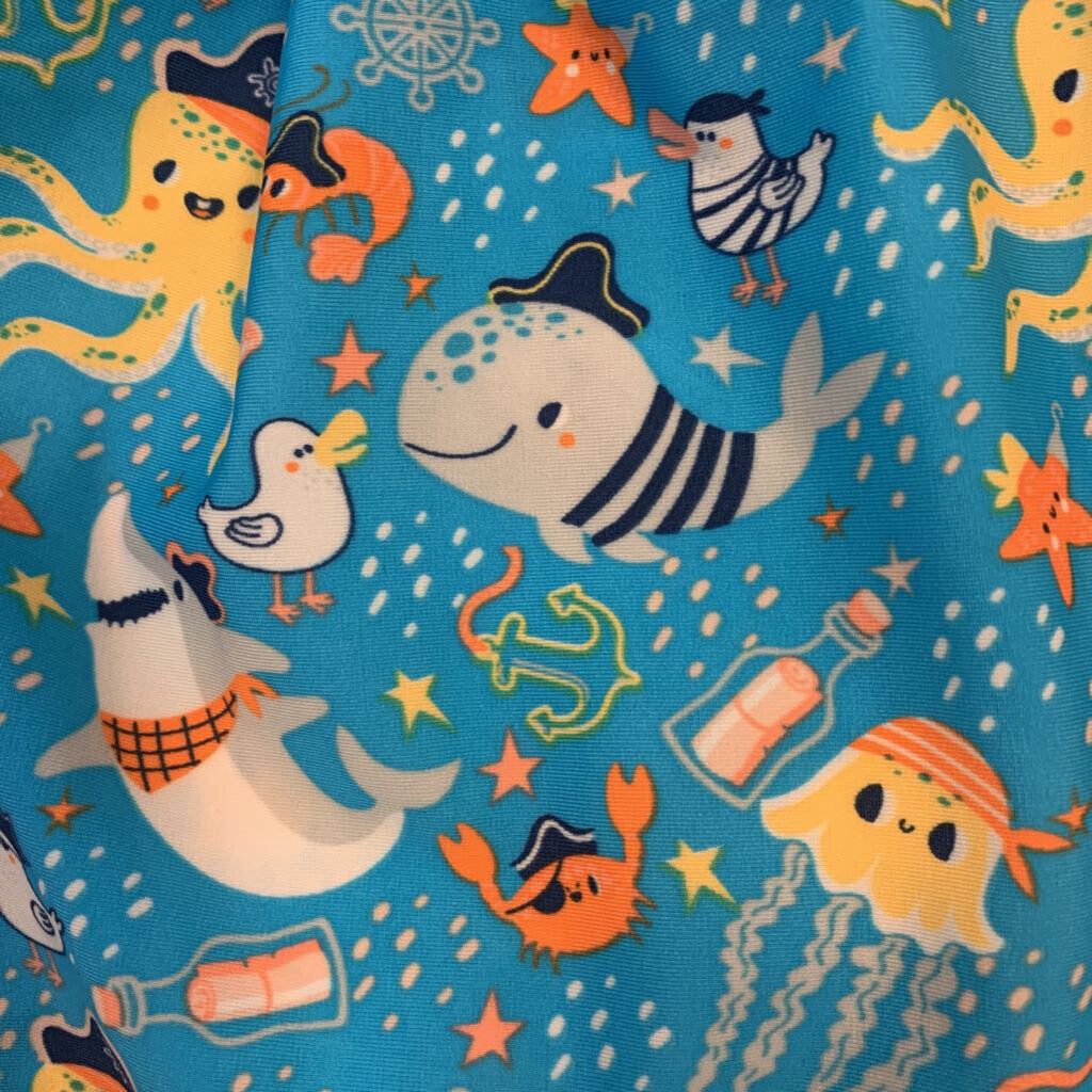 2 Pc Swimwear Set with Hat