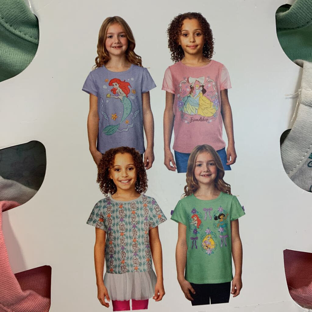 4 Pc Princess Shirt Set