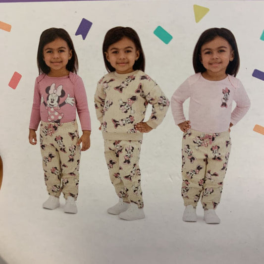4 Pc Minnie Mouse Set with Pants