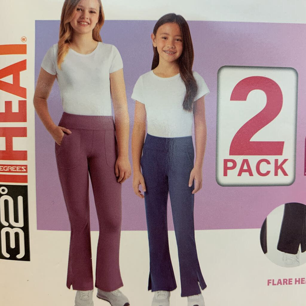 2 Pack Flare Leggings
