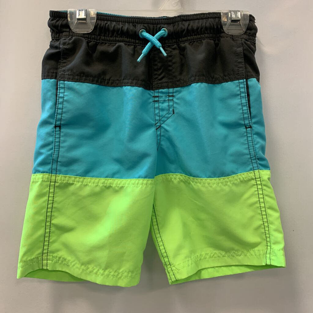 Swim Shorts Tiered Color