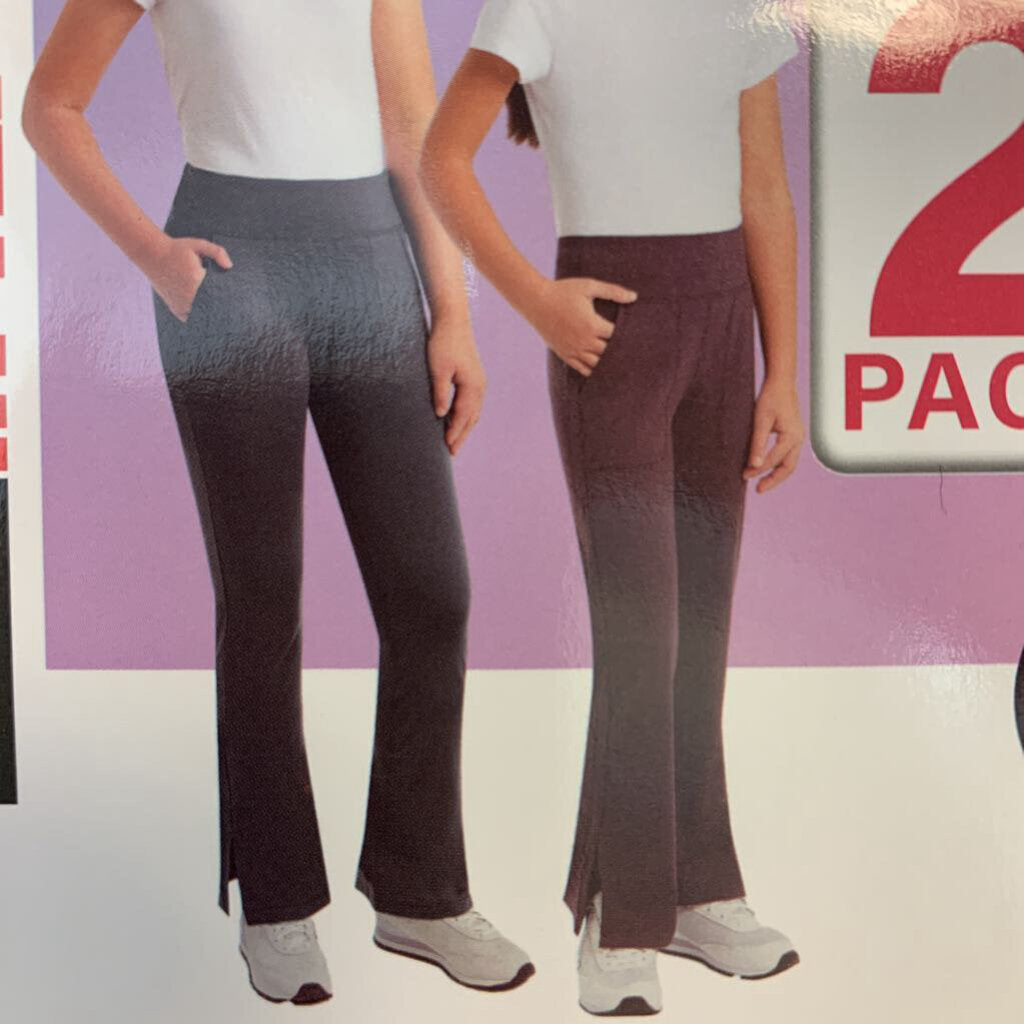 2 Pack Youth Flare Leggings