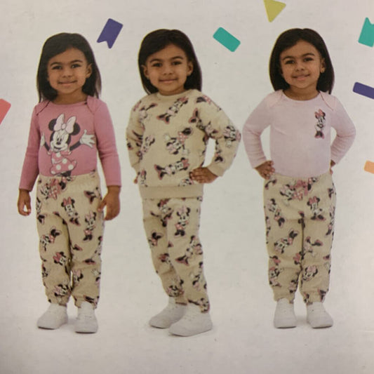 4 Pc Minnie Mouse Set with Pants