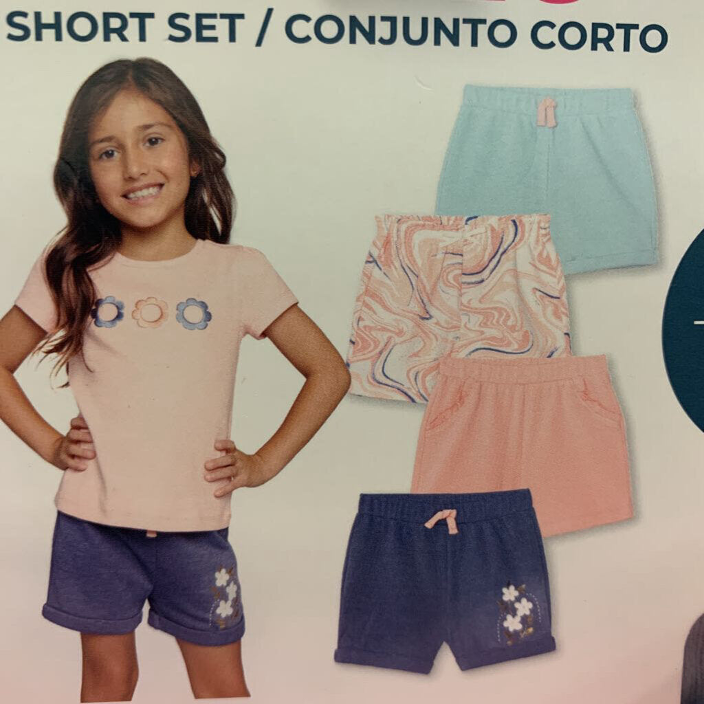 4 Pack Shorts Set
