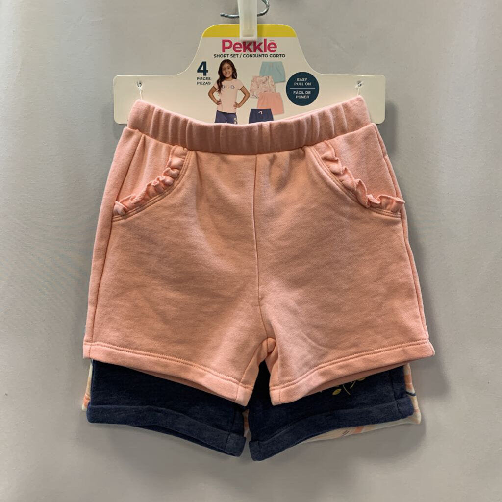 4 Pack Shorts Set