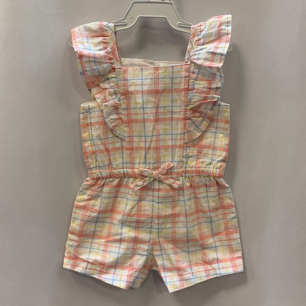 Romper: Plaid