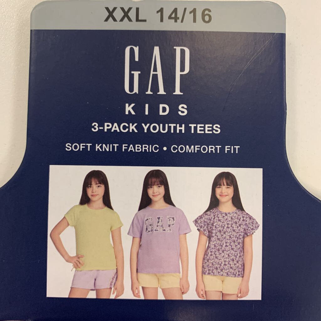 3 Pack Youth Short Sleeves