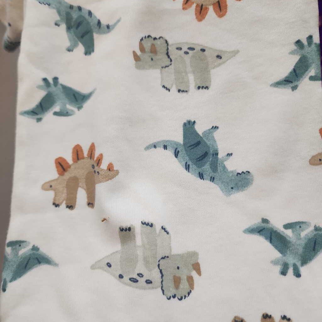 4 Pc Layette Set Dinosaur