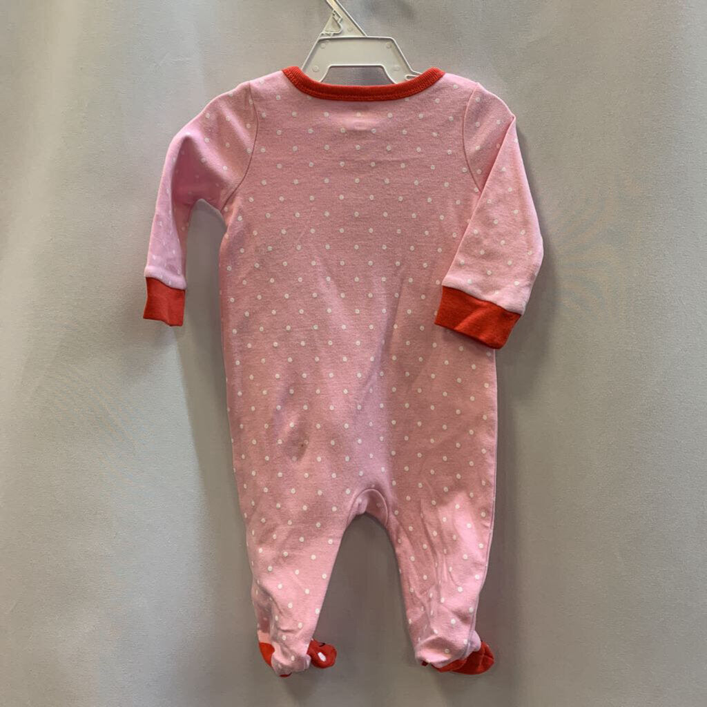 Coveralls Sleeper Cherry Dots
