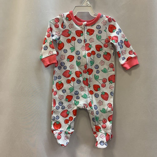 Coveralls Sleeper Cherry Blueb Strawb