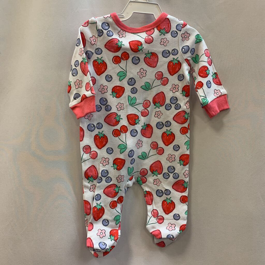 Coveralls Sleeper Cherry Blueb Strawb