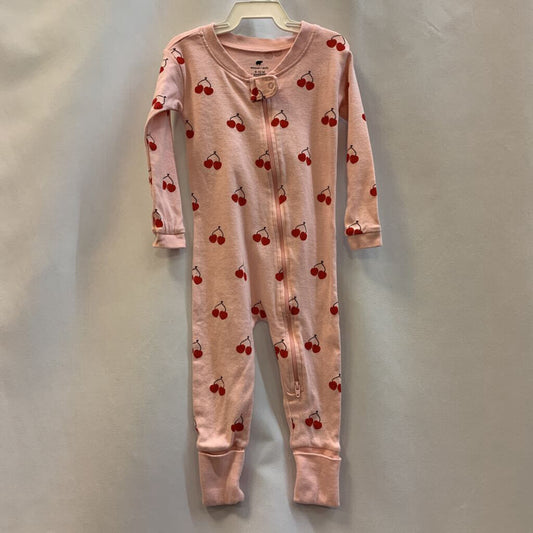 Kids Cotton Sleeper Cherry