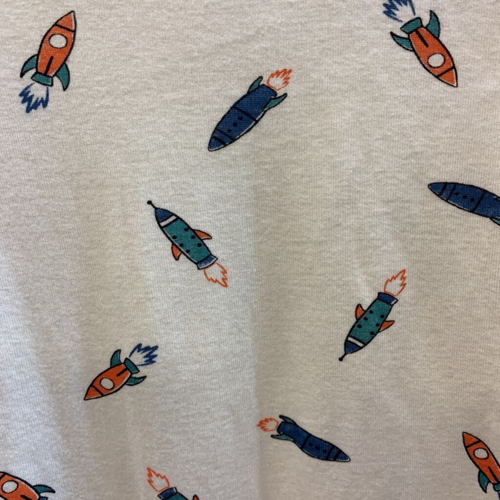 Sleeper Long Sleeve Rocket Planet